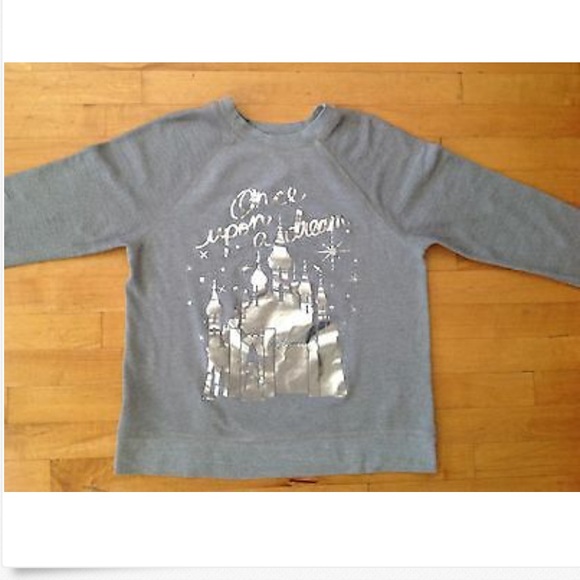 Abercrombie Girls Gray Graphic Sweatshirt Sz 15/16 - Picture 2 of 10
